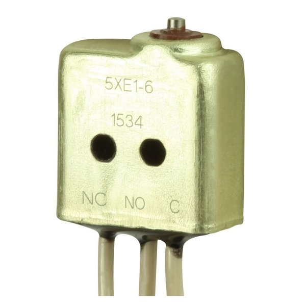 Honeywell Snap Acting/Limit Switch, Spst, Momentary, 7A, 28Vdc, 1.37Mm, Wire Terminal, Steel Plunger 1XE202
